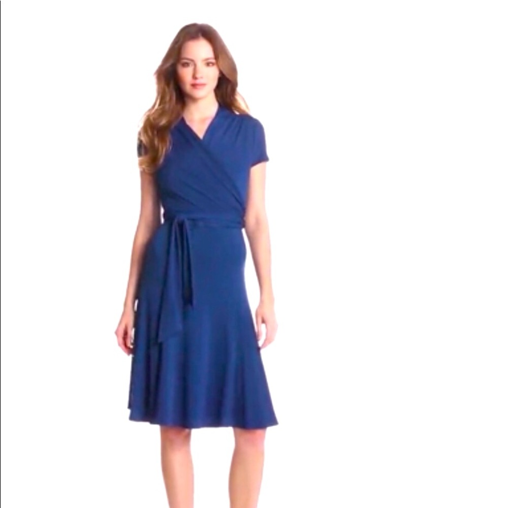 BCBGMAXAZRIA A-Line Dress with Wrap Sz XS
